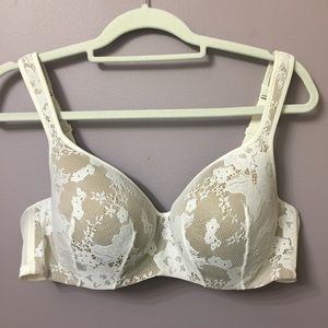 Cacique balconette cream lace bra 42C
